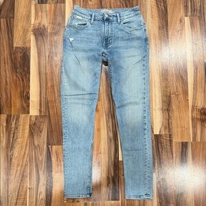 Hudson Zack Faded Blue Denim Jeans